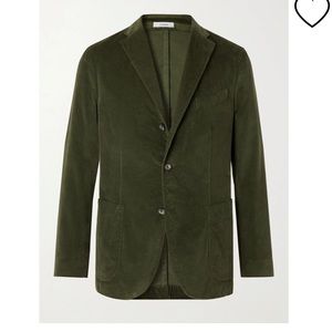 Boglioli Kei Slim- Fit Micro Cord Unstructured Blazer